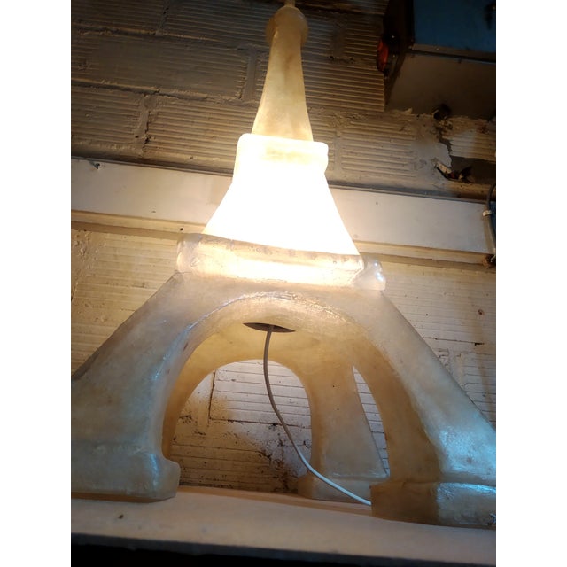 Large Eiffel Tower Lamp, 1970s For Sale - Image 6 of 18