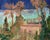 Marrakesh II settles into the warmth of golden hour over a Moroccan rooftop, terracotta and blush tones washing over a...