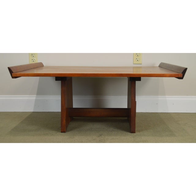 Nakashima Studio Cherry and Walnut Milk House Coffee Table