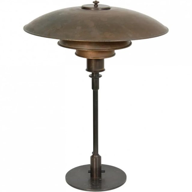 PH4/3 Table Lamp in Copper by Poul Henningsen, 1920s For Sale - Image 14 of 14