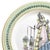 Mottahedeh Vintage Mottahedeh Italian Creil French Regency Fashion Plates - Set of 6 For Sale - Image 4 of 6