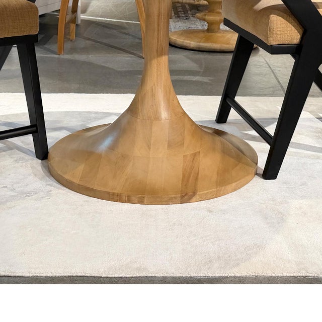 Small French Modern Tulip Dining Table For Sale - Image 4 of 6