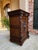 Late 19th Century 19th Century French Carved Oak Hunt Cabinet Confiturier Liquor Bar Black Forest Fox For Sale - Image 5 of 13