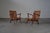 Dutch Teak and Webbing Chairs, 1950s, Set of 2 For Sale - Image 9 of 17