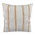 Turkish Hemp Pillow Cushion Natural Beige Rust Pillow Cushion Cover 24x24 For Sale