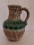1970s Vintage Beige-Brown-Green Glazed Ceramic Jug Vase from Carstens, 1970s For Sale - Image 5 of 5