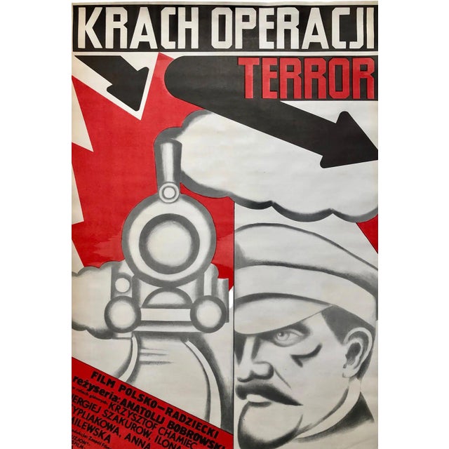 Krach Operacji Terror Film Poster by M. Ihnatowicz, 1982 For Sale
