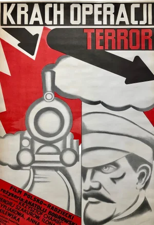 Krach Operacji Terror Film Poster by M. Ihnatowicz, 1982