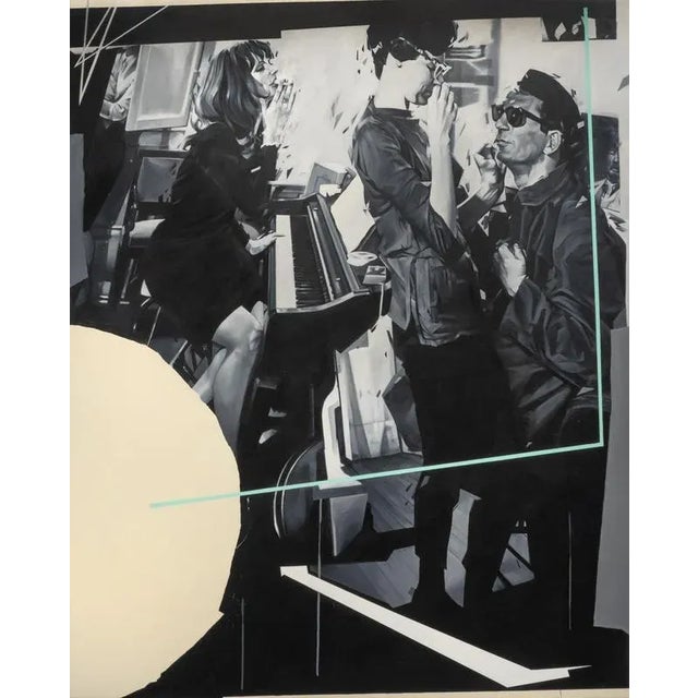 Ian Shults, The Big Tickle, Mixed Media on Canvas, 2024 For Sale - Image 10 of 10