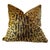 An exceptional pair of Scalamandré leopard velvet pillows in a luxurious silk and cotton blend. The iconic Scalamandré...