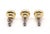 Classic style round plain brass cabinet or drawer knobs with a polished finish. Mounting screws are included. Good...