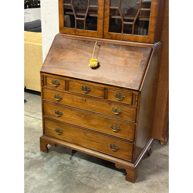 Vintage English Style Secretary For Sale - Image 9 of 12