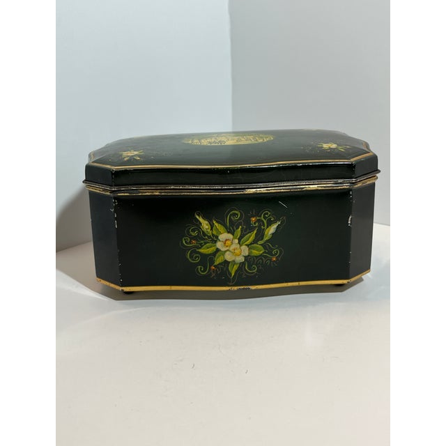 Coffee Antique Vintage Lot (11) Biscuit Shortbread Coffee Ginger Tins English/Dutch For Sale - Image 8 of 18