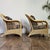 Pair Vintage Wicker Lounge Chairs W/ Floral Cushions For Sale - Image 4 of 12