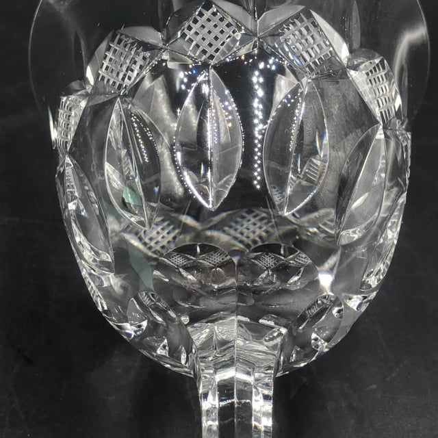 Mid-Century Lady Patricia Port Glasses in Hand-Blown Crystal from Waterford, Set of 7 For Sale - Image 9 of 12