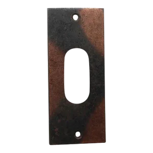 Steel Pocket Door Plate With Japan Finish