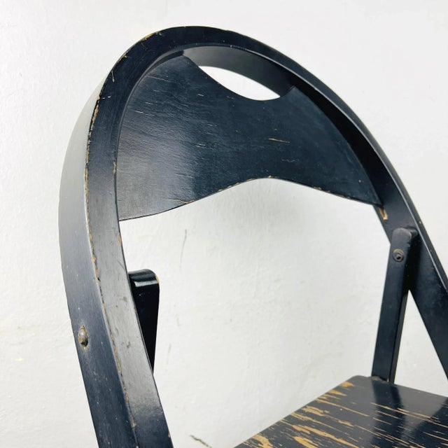 Italian Tric Folding Chairs by Achille and Pier Giacomo Castiglioni for BBB Emmebonacina, 1970s For Sale - Image 10 of 11