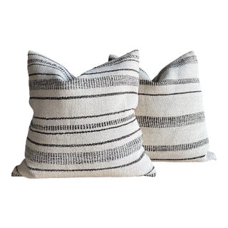 Vintage Rug Pillow (Pair)– W For Sale