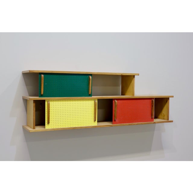 Wall Hanging Bookcase by Charlotte Perriand, 1960 For Sale - Image 6 of 15