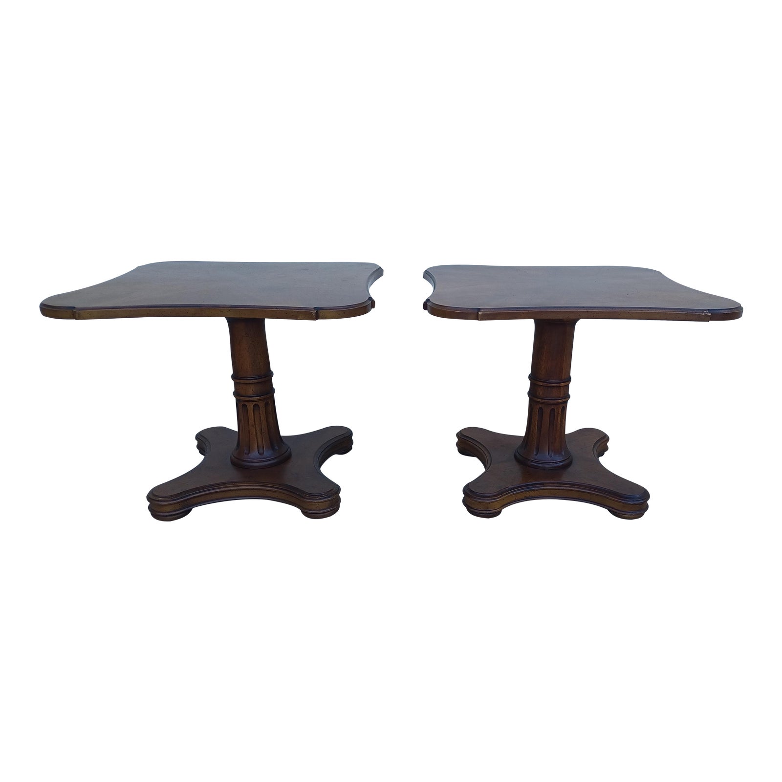 Mid 20th Century Mid Century Henredon End Tables Low Cocktail Tables