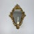 Wood Vintage Rococo Style Gilded Wood Wall Mirror with Lamp, Italy, 1950s For Sale - Image 7 of 7