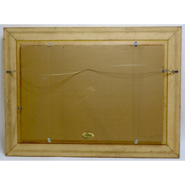 Oil on Board of Sunflowers Signed Anton Weiss For Sale - Image 9 of 10