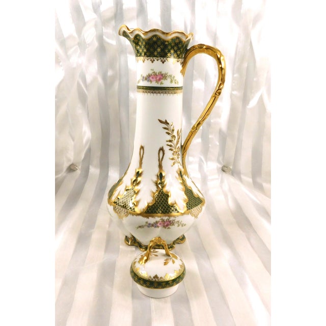 Gerard, Dufraisseix & Abbot Chcoolate Pot With Sugar Bowl and Cups For Sale - Image 12 of 18