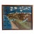 1980s WWII Narrative Battle Scene Folk Art Painting, Signed Gilbert W. Schuett For Sale