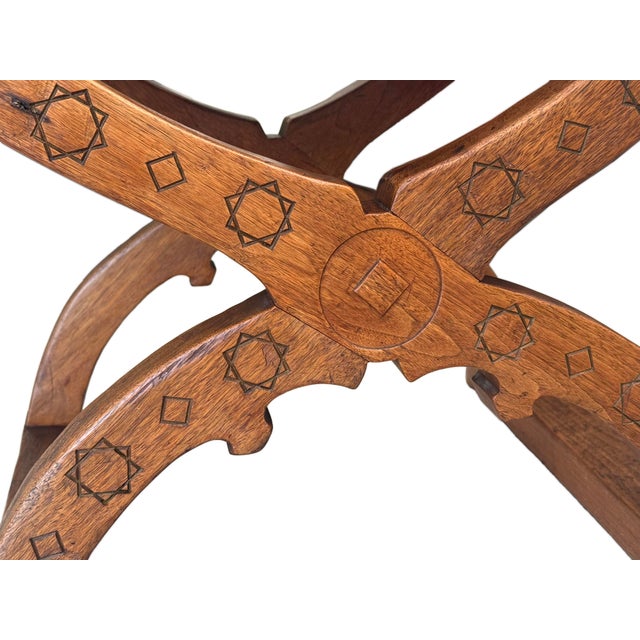 Early 20th Century Early 20th Century Spanish Colonial Sillón De Cadera (Hip-Joint) Chair For Sale - Image 5 of 10