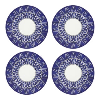 Constellations Weave, 16" Round Pebble Placemats, Set of 4 For Sale