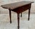 French Wooden Nesting Table with Wings and Two Drawers, 1920s For Sale - Image 13 of 18