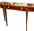 Hepplewhite Late 20th Century Hekman Furniture Federal Hepplewhite-Style Demilune Console Table For Sale - Image 3 of 12