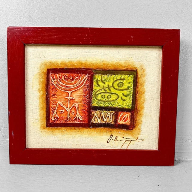 Untitled, 1970s, Oil on Canvas, Framed, Set of 4 For Sale - Image 15 of 18