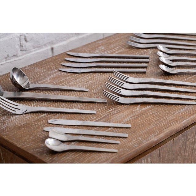 1970s Mid Century Dalia Spain "Picasso" Flatware Set, 82 Pieces For Sale - Image 5 of 12