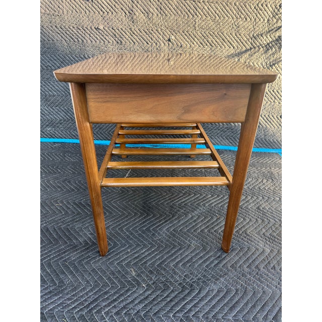 Vintage Mersman Mid Century Side Table For Sale - Image 10 of 11