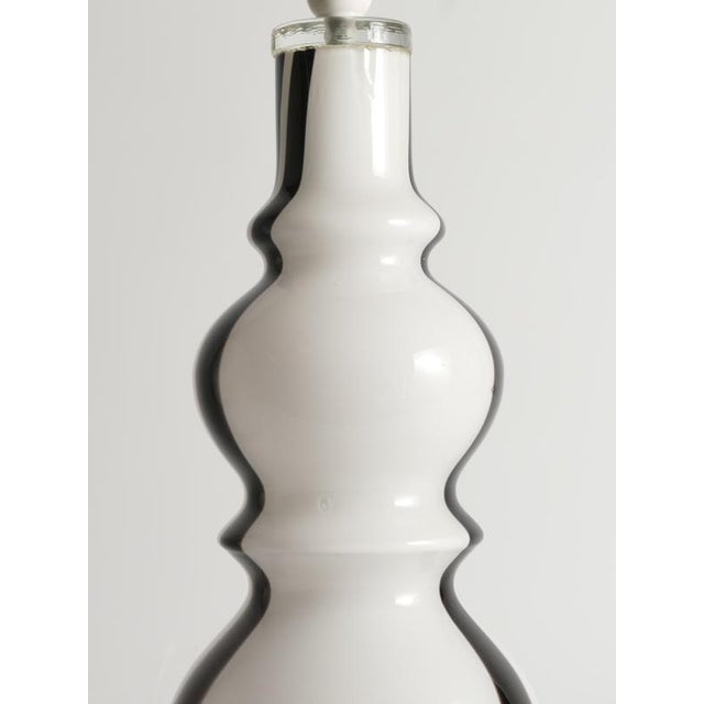 Art Glass Table Lamps, 1960s, Set of 2 For Sale - Image 12 of 16