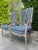 French Provincial Cerused Carved Open Back Armchairs – Pair For Sale - Image 4 of 15