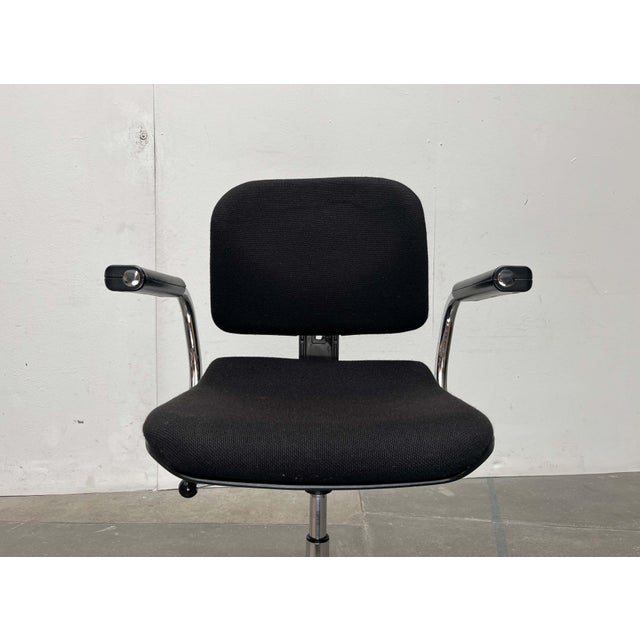 Vintage German Model Eurochair 5600 Office Swivel Chair by Fritz Makiol for Girsberger, 1970s For Sale - Image 5 of 18