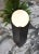 Black Small Handmade Eclipse Lamp in Black Marquina Marble from Fiam For Sale - Image 8 of 9