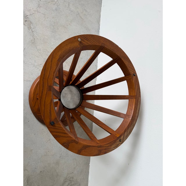 Mid-Century Modern Edward Wormley for Dunbar “Sheaf of Wheat” Glass Top Side Table For Sale - Image 9 of 12