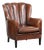 Club Chair in Sheepskin Leather For Sale