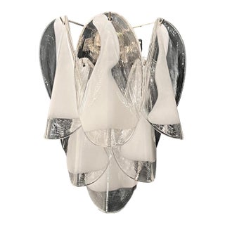 Murano Glass Wall Sconces "Rondini" | Mazzega Style For Sale