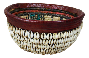 Vintage Hausa Bowl in Leather