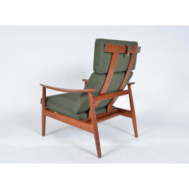 1960s Mid-Century Danish FD164 Easy Lounge Chair in Teak by Arne Vodder for France & Son, 1960s, 1961 For Sale - Image 5 of 18