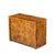 Milo Baughman Style Mid Century Burlwood and Brass Credenza With Hutch For Sale - Image 11 of 11