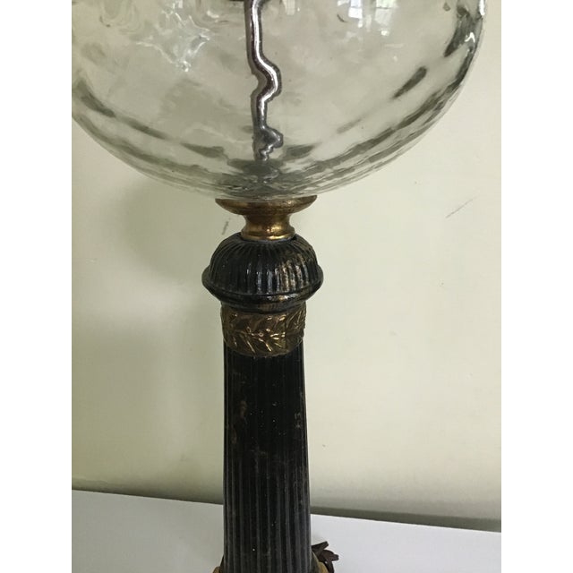 Mid 20th Century French Empire Neoclassical Table Lamp For Sale - Image 5 of 10