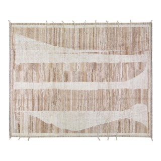 Moroccan Hand Knotted Wool Rug, 8'2"x10' For Sale