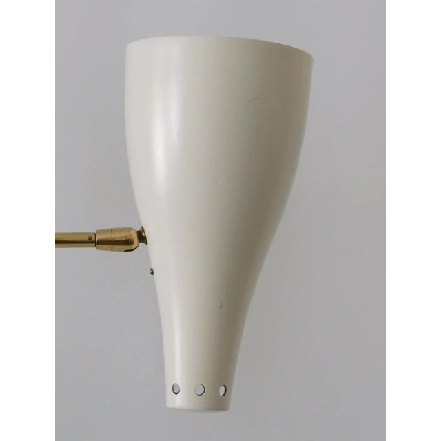 Mid-Century Modern Two-Armed Sputnik Pendant Lamp, Austria, 1950s For Sale - Image 10 of 18