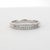 14k Gold Ring With 0.3 Carat Diamonds Size 7 Resizable For Sale - Image 17 of 18