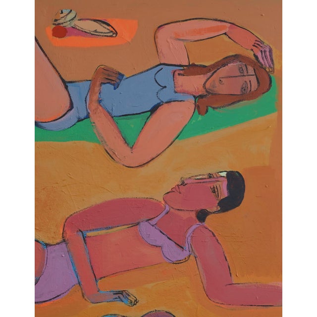 2020s "Summer", Original Painting by Rebecca Jack For Sale - Image 5 of 7